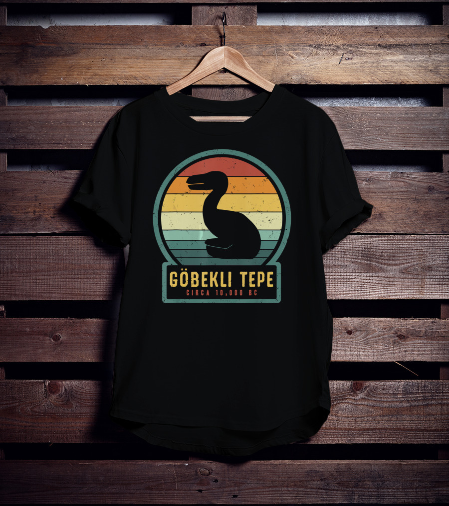 Göbekli Tepe Circa 10,000 BC Penguin Dodo Bird Ancient T-Shirt