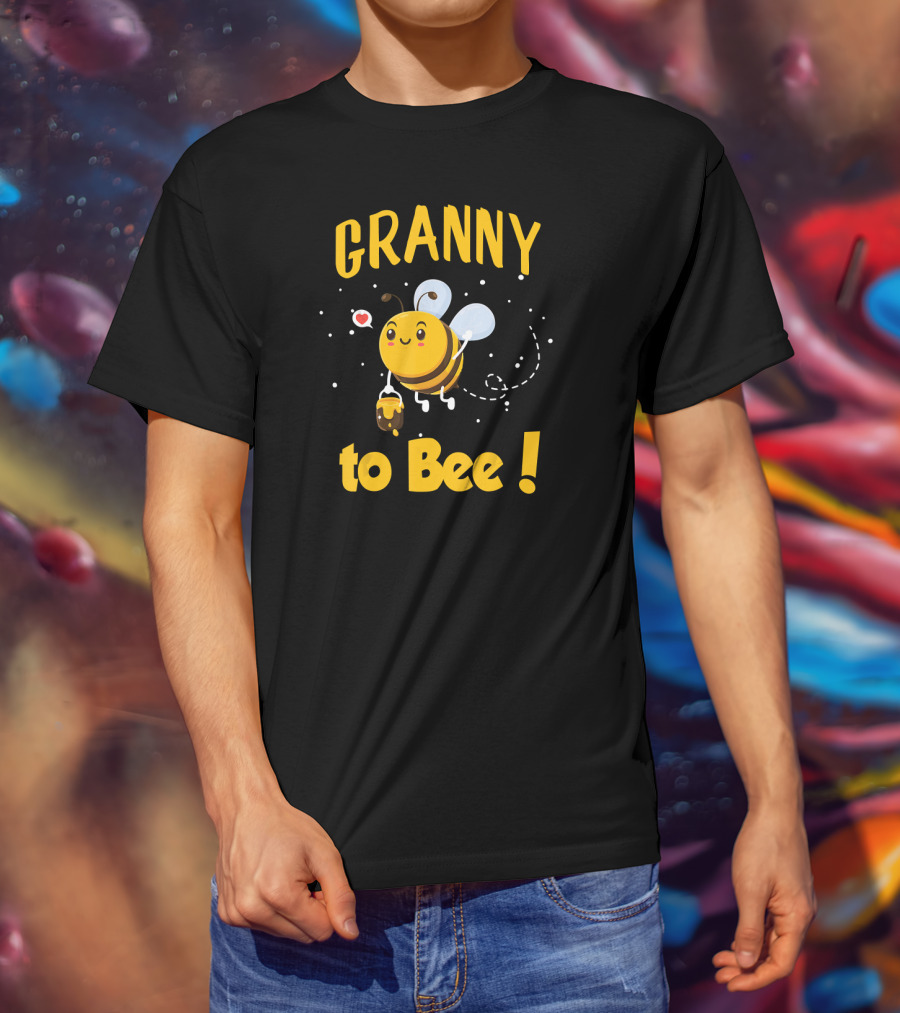Granny To Bee Honeybee With Heart T-Shirt