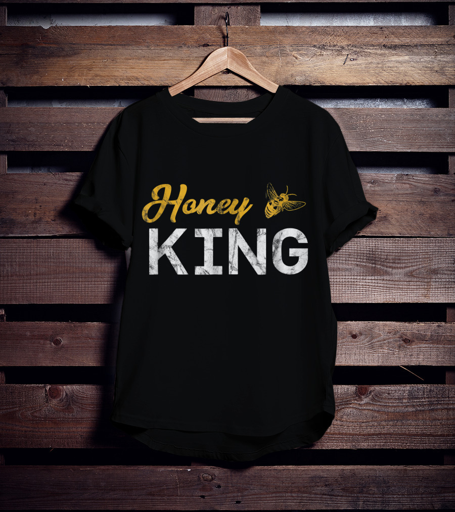 Honey King Bumble Bee Men's Funny T-Shirt
