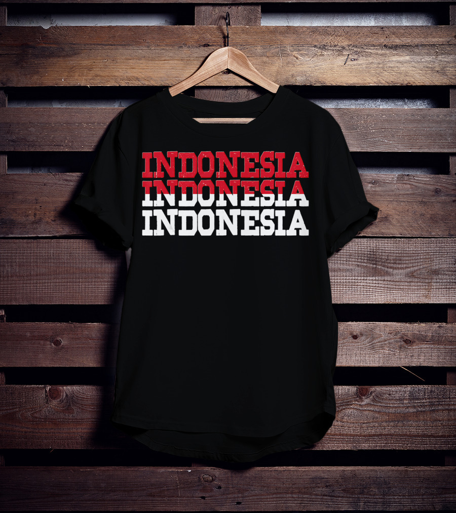 INDONESIA Indonesian Flag Lovers T-Shirt