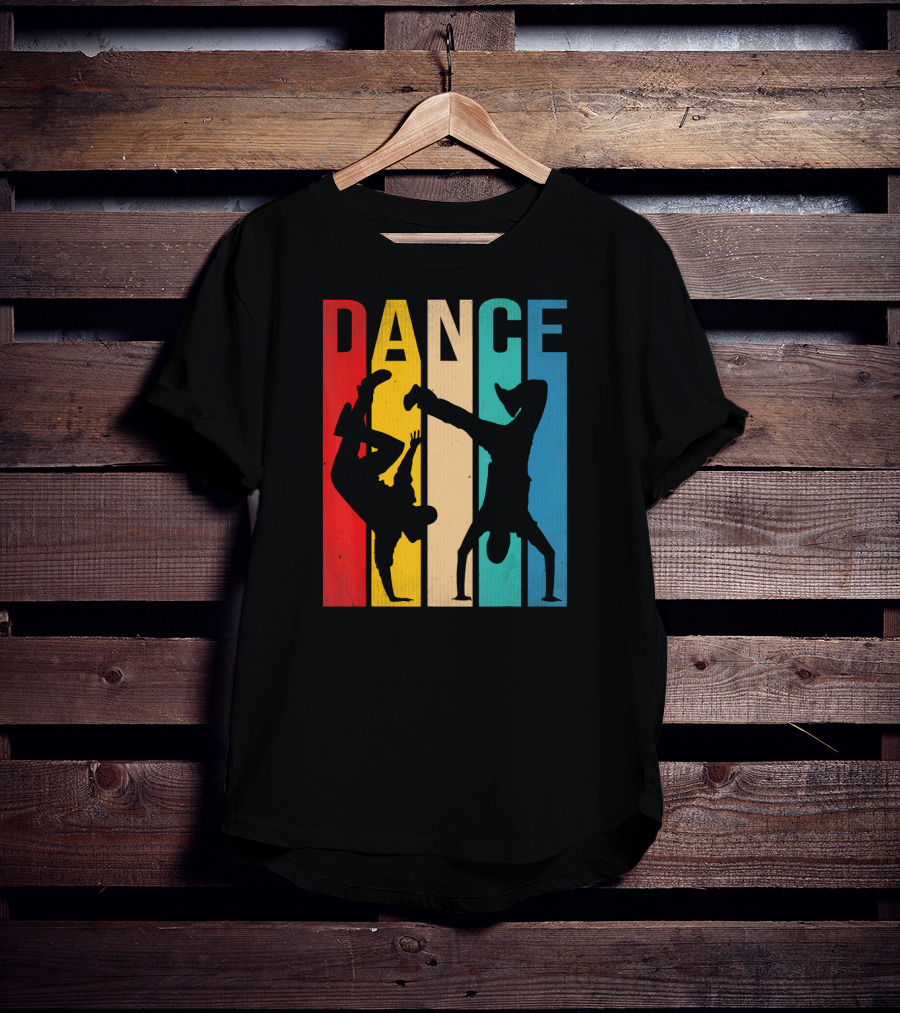 Breakdancing B Boy Dance Colorful T-Shirt