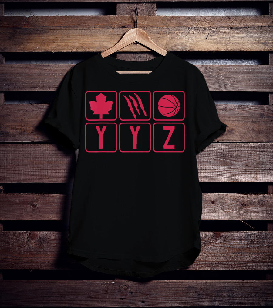 Canada's Team YYZ Basketball Raptors T-Shirt