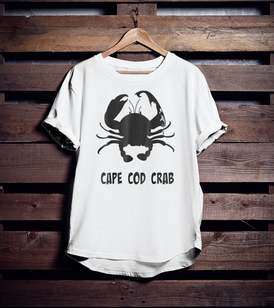 Cape Cod Crab Black T-Shirt
