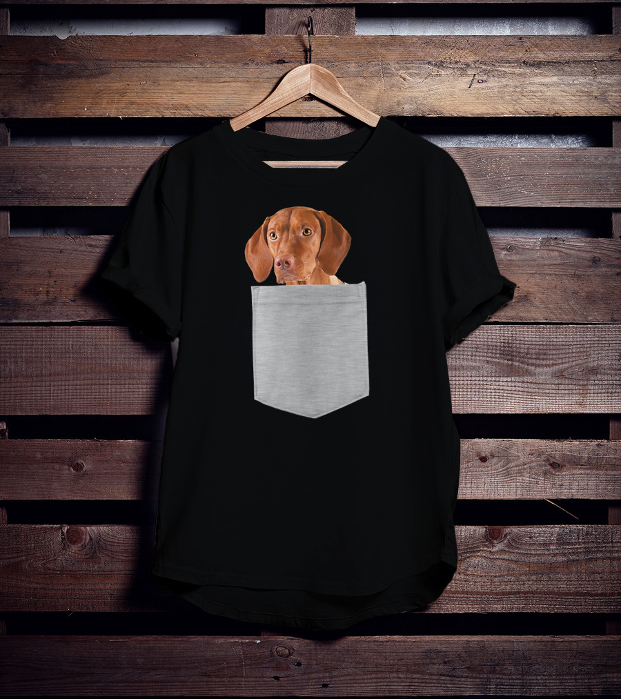 Dog In Your Pocket Vizsla Companion T-Shirt