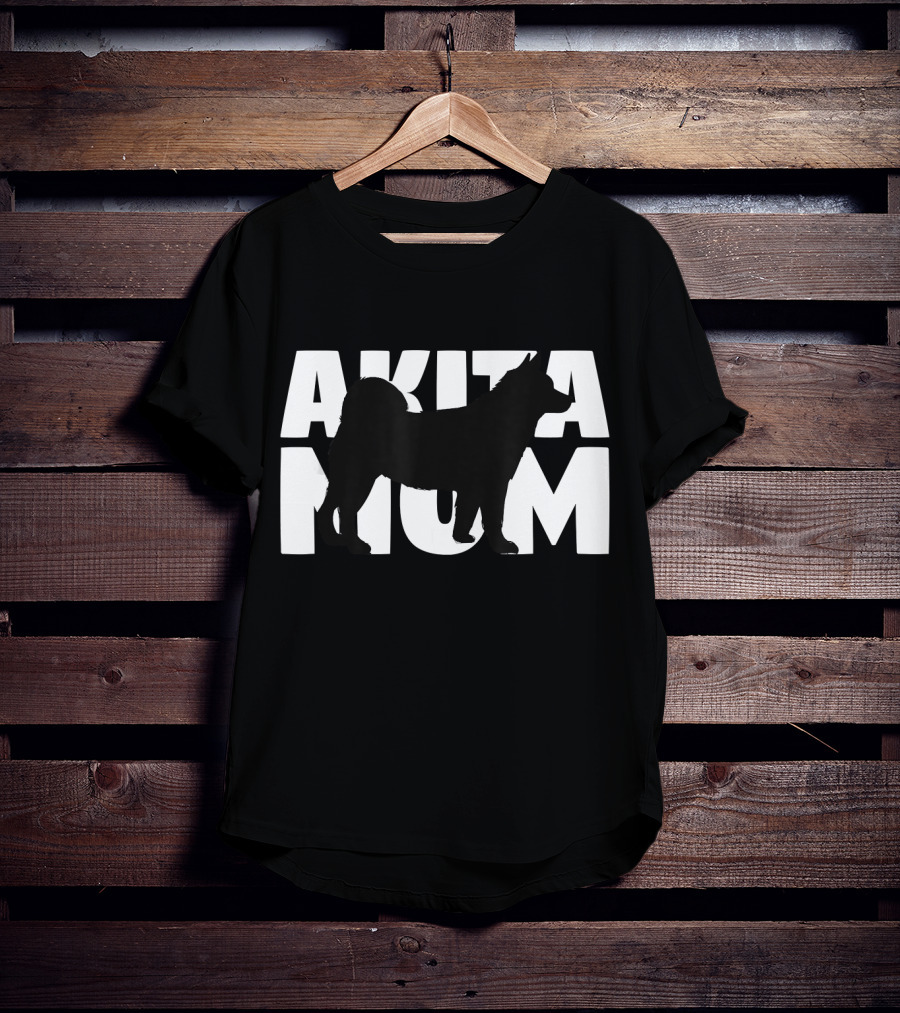 Akita Mom Akita Dog T-Shirt