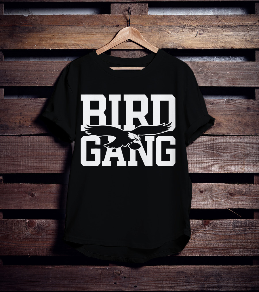 Bird Gang Philadelphia Football Eagle Mascot Fan Gear T-Shirt