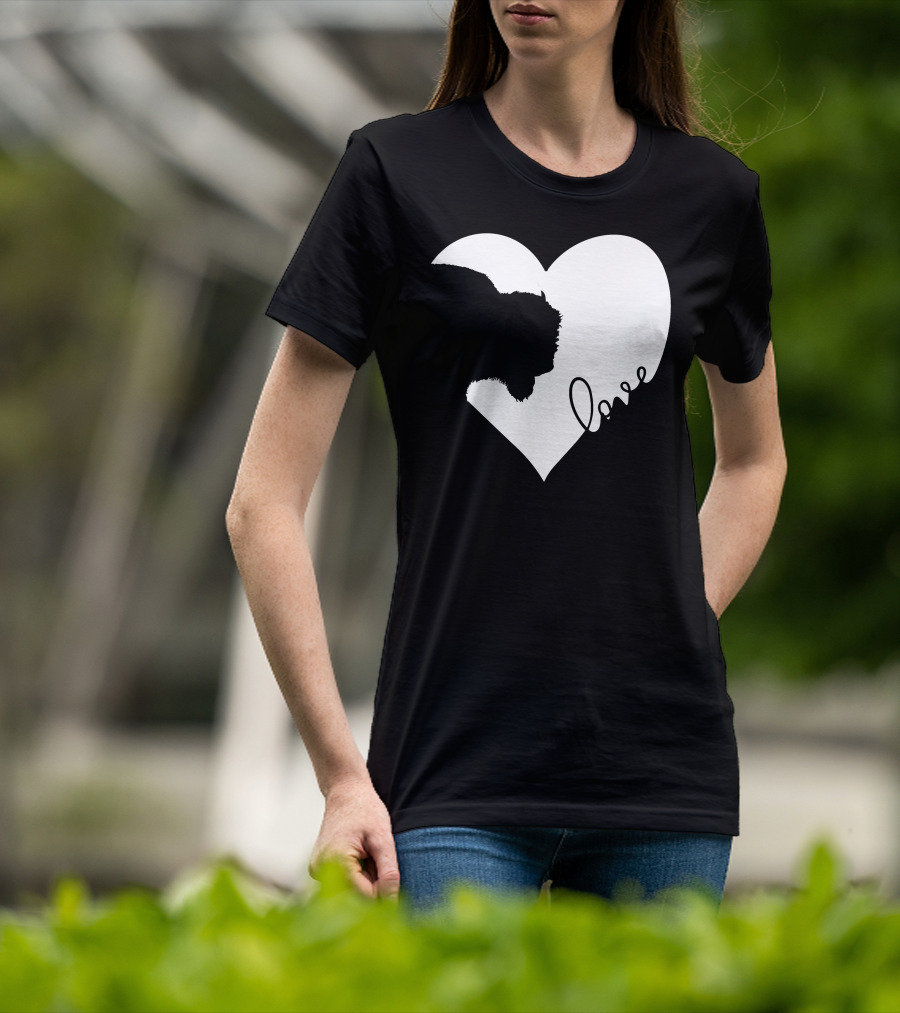 Bison Love Heart T-Shirt