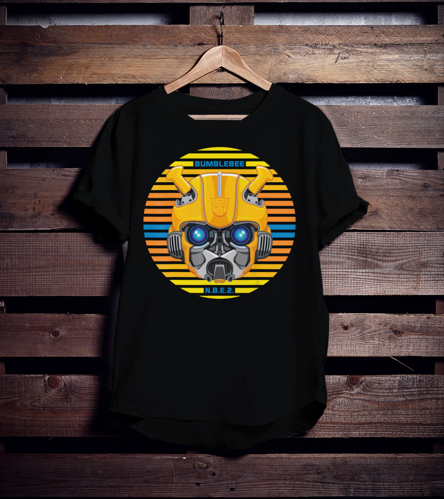 Bumblebee N.B.E.2 Transformers Movie Face T-Shirt