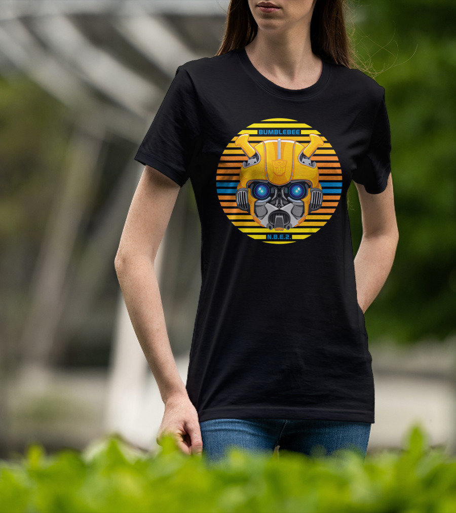 Bumblebee N.B.E.2 Transformers Movie Face T-Shirt