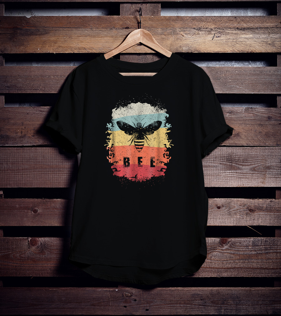 Bee Retro Vintage Beekeeper Honey T-Shirt