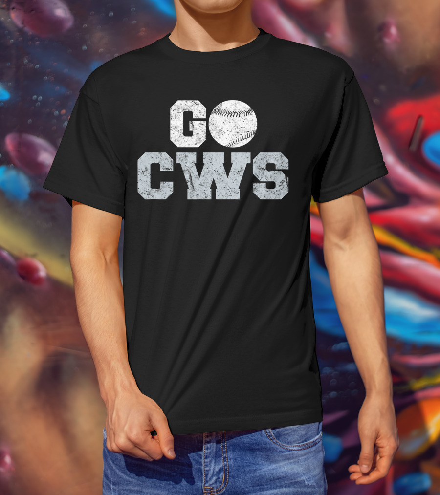 Go CWS Vintage Chicago Illinois Baseball City T-Shirt