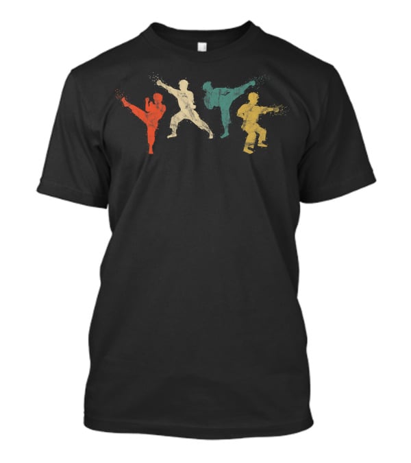 Vintage Martial Arts Kids T-Shirt