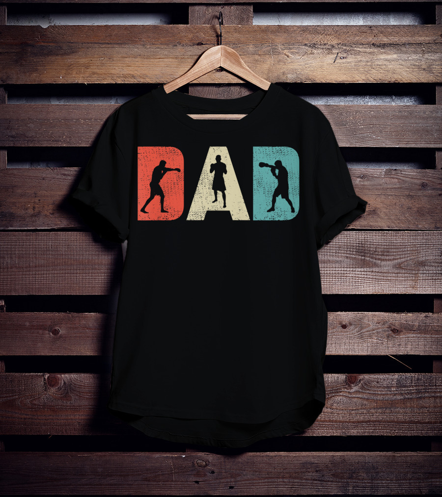 Boxing Dad Vintage T-Shirt