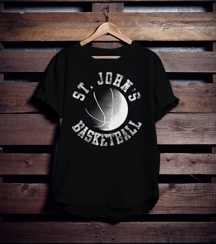 St. John's Basketball Vintage Style Red T-Shirt