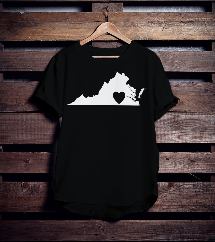 Virginia State Heart Lovers T-Shirt