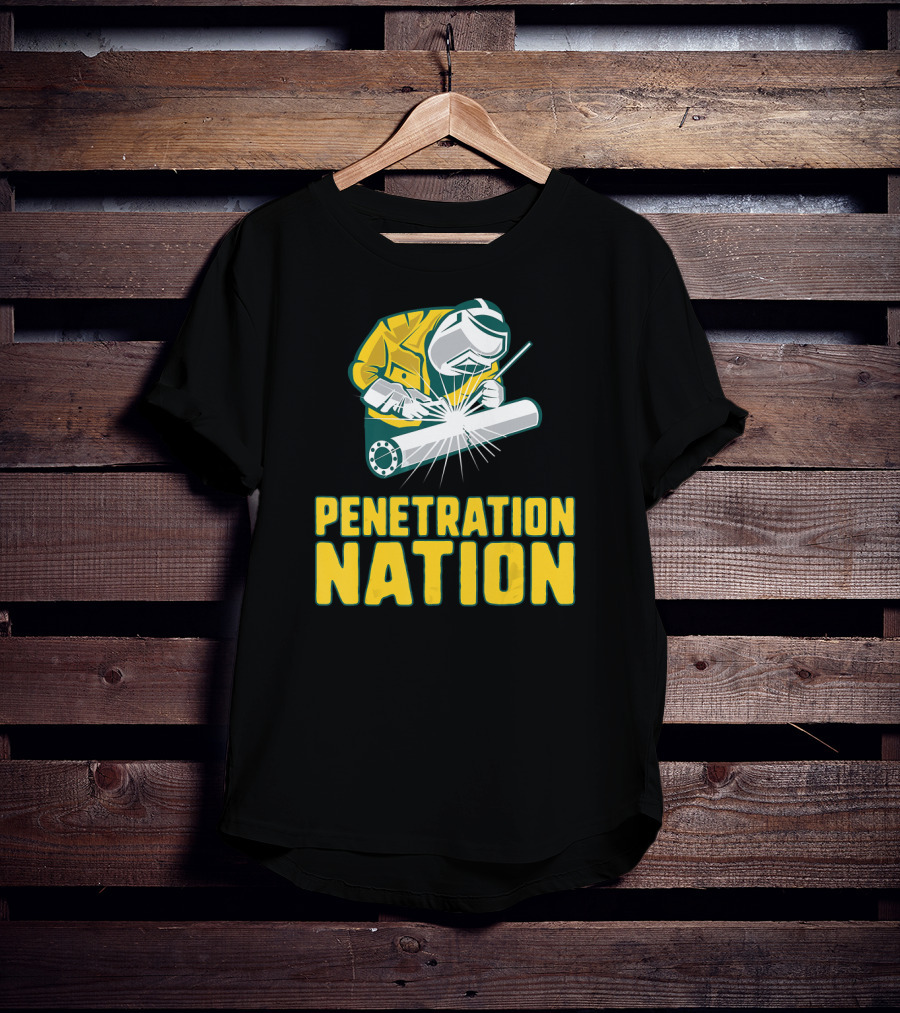 Penetration Nation Welder Spark Action T-Shirt