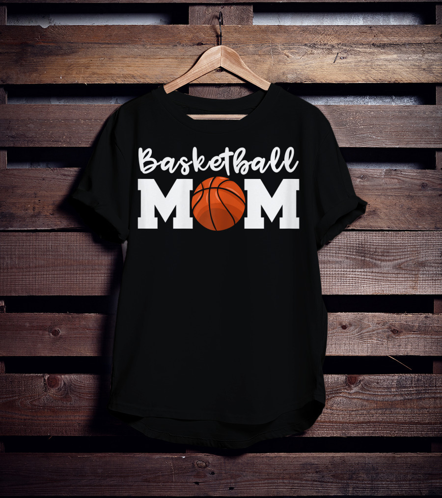 Basketball Mom Cute Player Mama T-Shirt