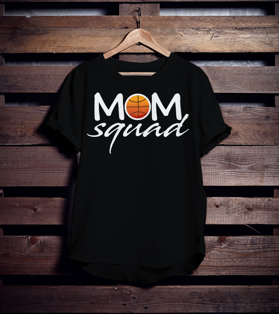 Mom Squad Basketball T-Shirt