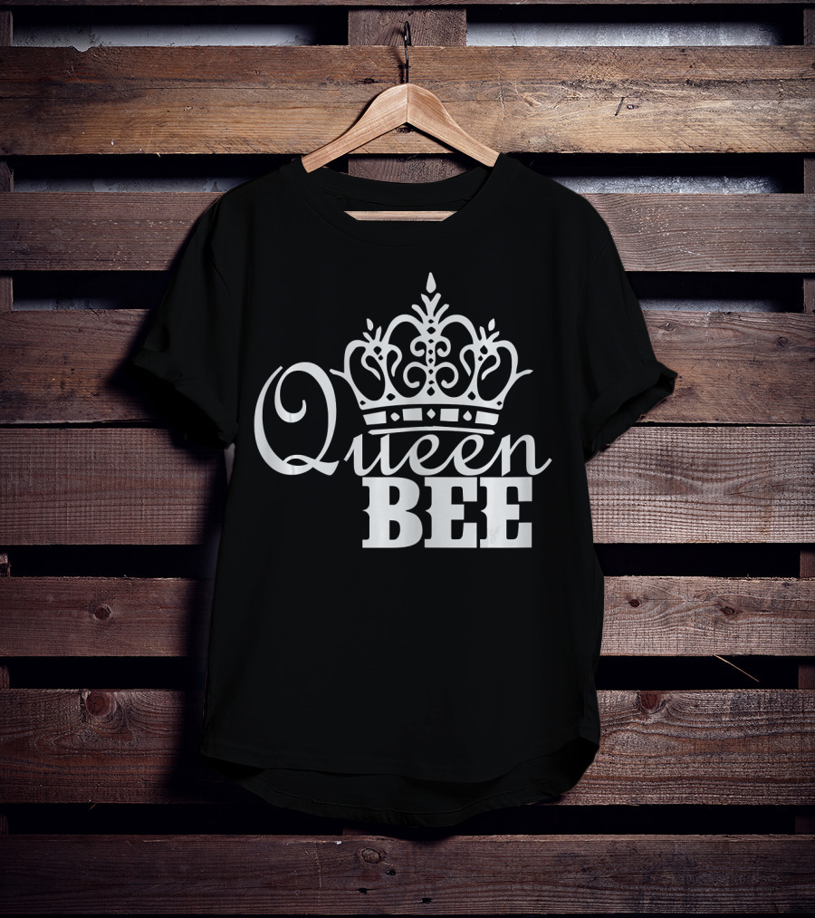 Queen Bee Crown Regal T-Shirt
