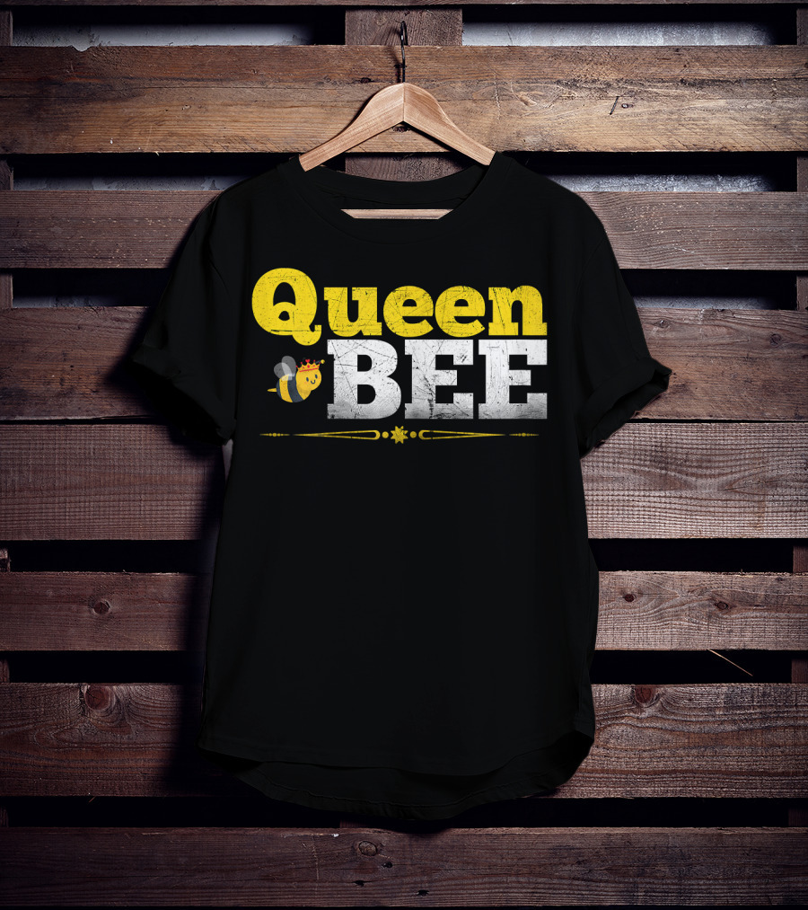 Queen Bee With Crown Boss Lady T-Shirt