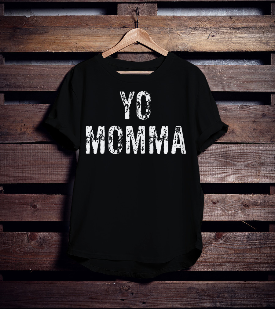 Yo Momma Basketball Joke Humor T-Shirt