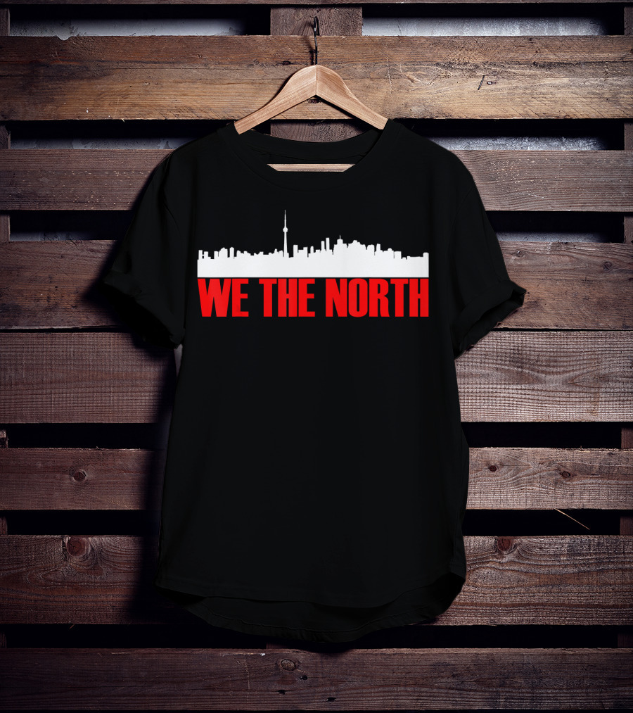 We The North Toronto Basketball Skyline T-Shirt