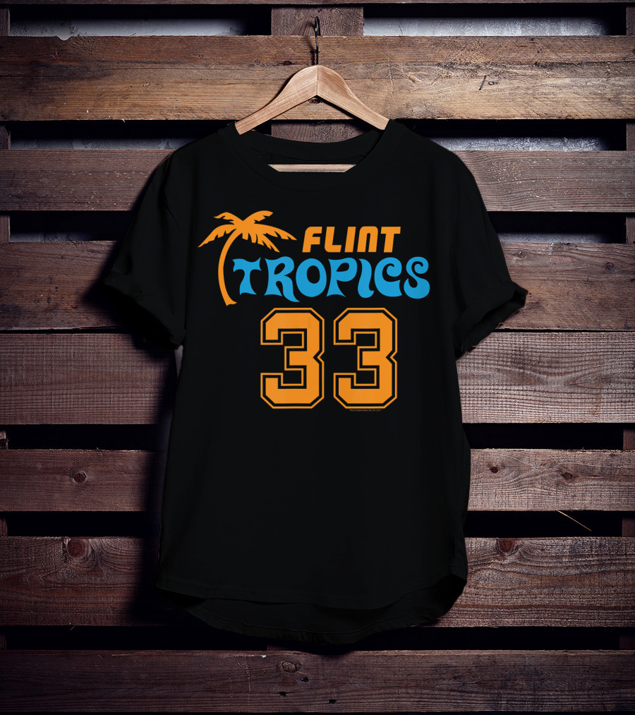 Flint Tropics 33 Semi Pro Jersey T-Shirt