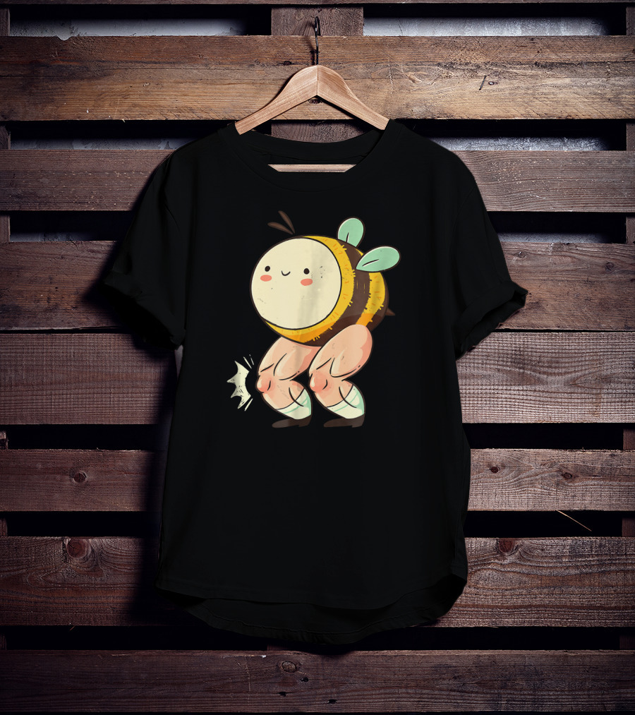 Shirt.Woot The Bee's Knees Adorable Buff Cartoon Bee T-Shirt