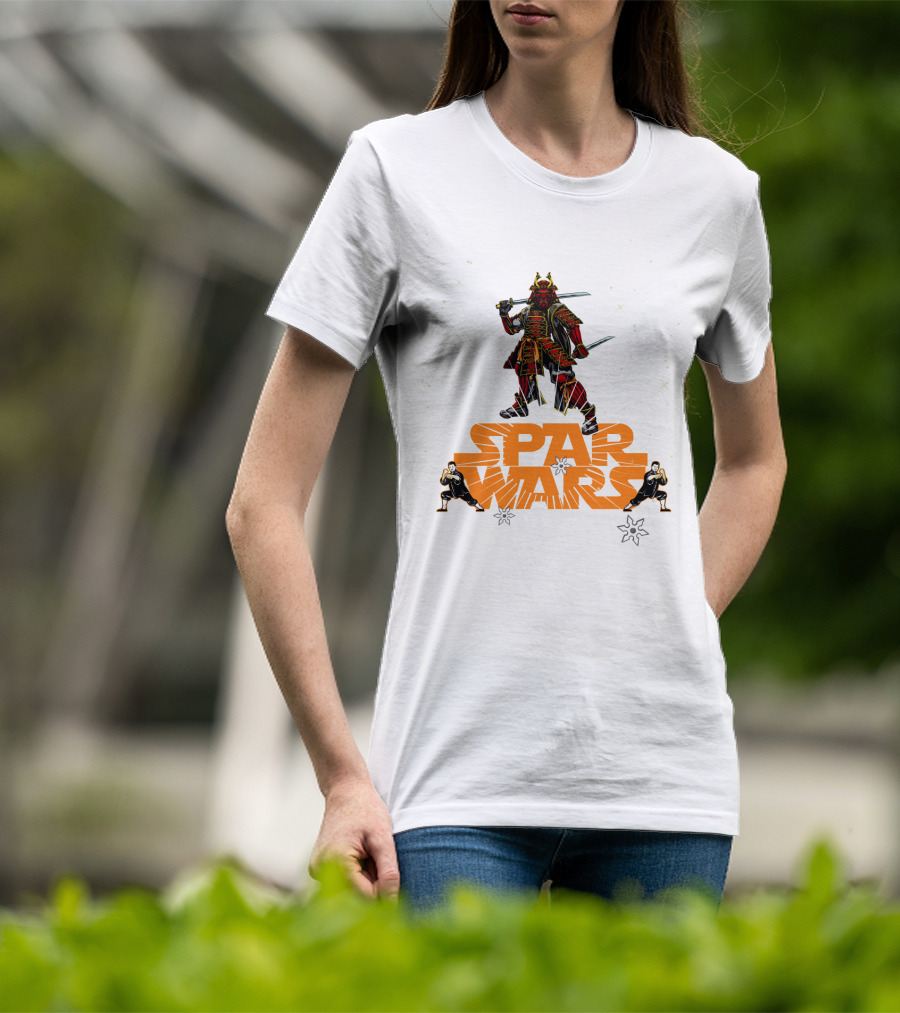 Spar Wars Samurai Kick Boxing Taekwondo MMA T-Shirt