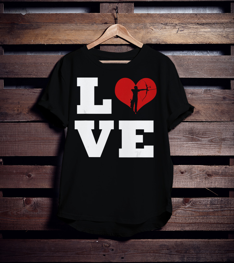 LOVE Archery Heart T-Shirt