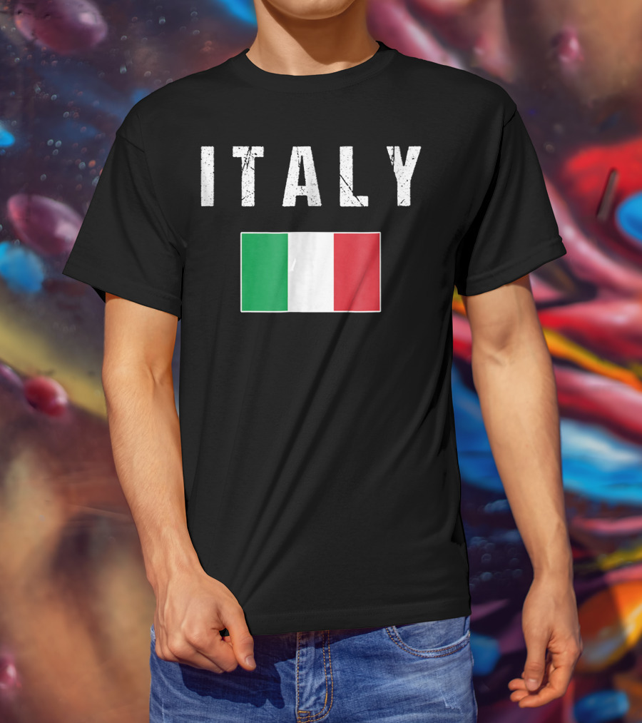 Italy Italian Flag Italia Me T-Shirt