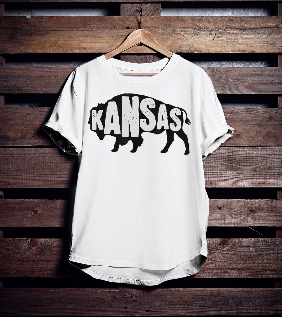Kansas State Buffalo Bison Kansas T-Shirt