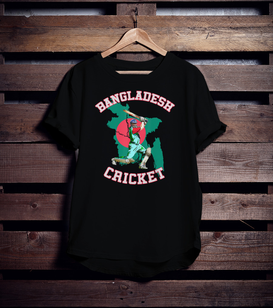 Bangladesh Cricket Bangladeshi Batsman Tiger T-Shirt