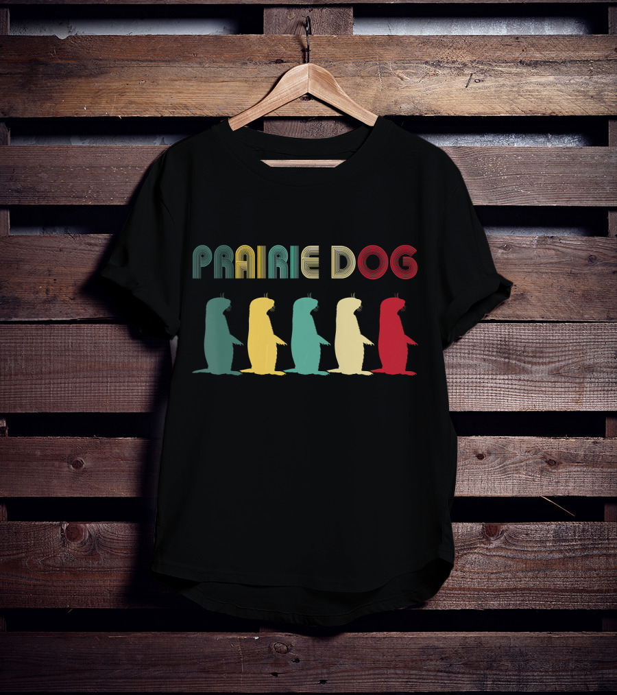 Vintage Prairie Dog Retro T-Shirt