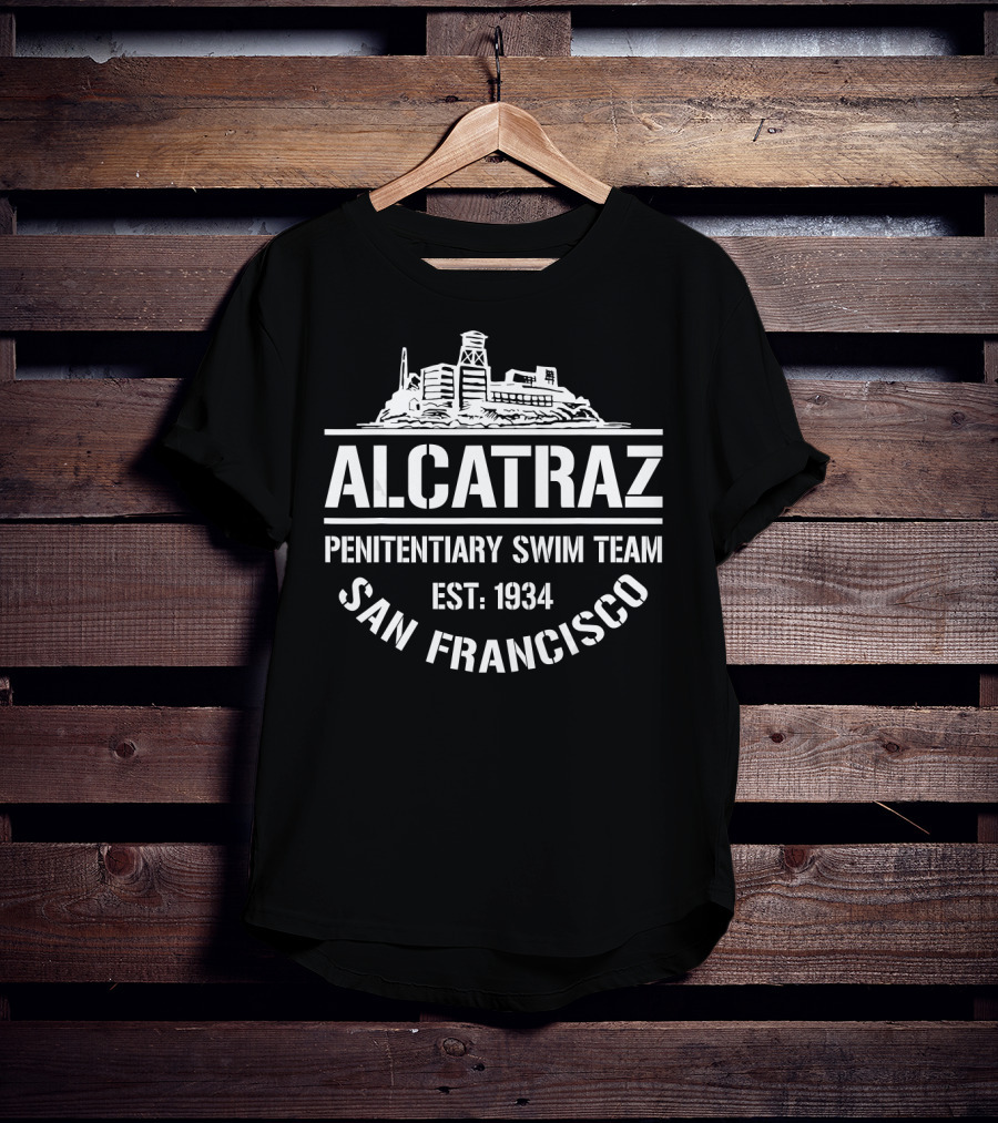 Alcatraz Penitentiary Swim Team San Francisco Est. 1934 T-Shirt