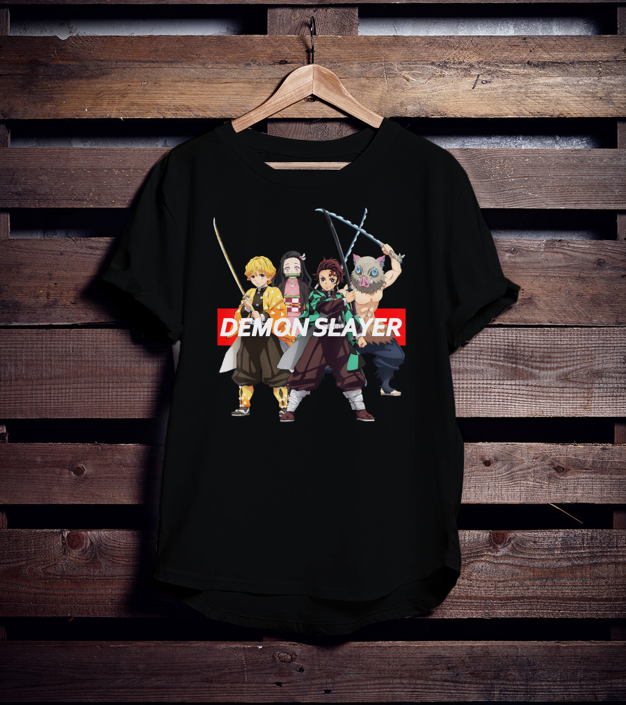Demon Slayer Anime Characters T-Shirt