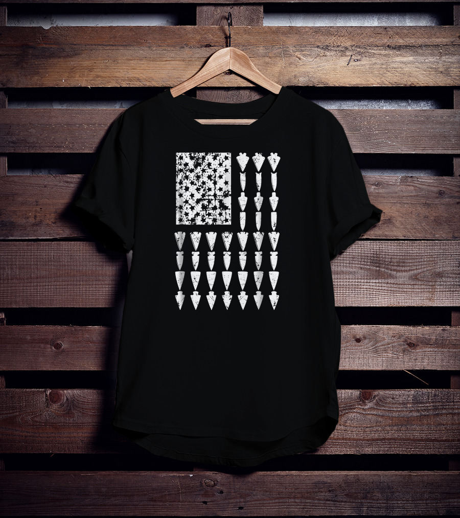 American Flag Arrowhead T-Shirt