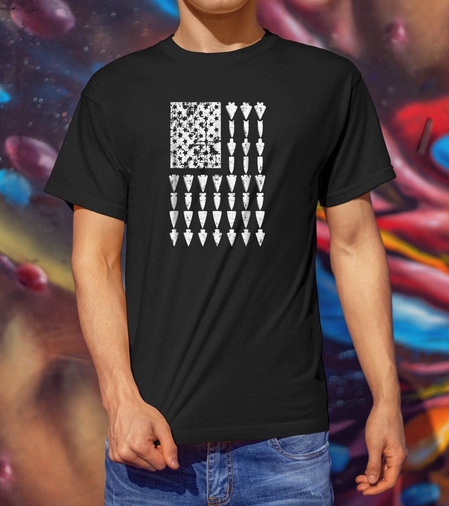 American Flag Arrowhead T-Shirt