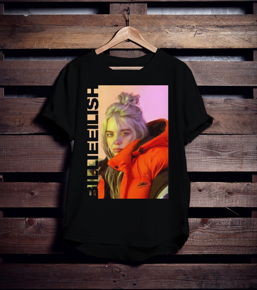 Billie Eilish Penfield Jacket Bold Typography T-Shirt