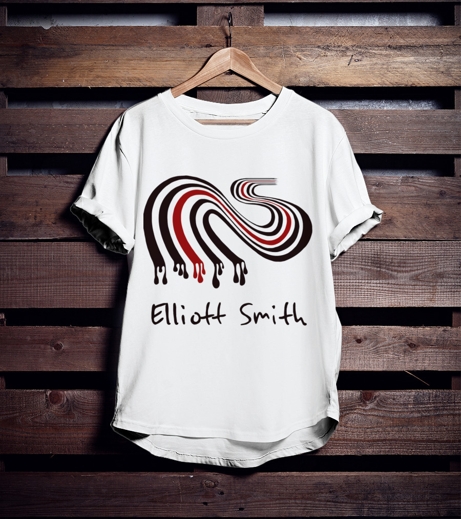 Elliott Smith Dripping Figure 8 Revised T-Shirt