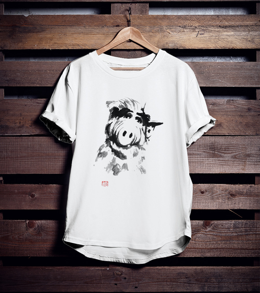 Alf Ink Brush T-Shirt