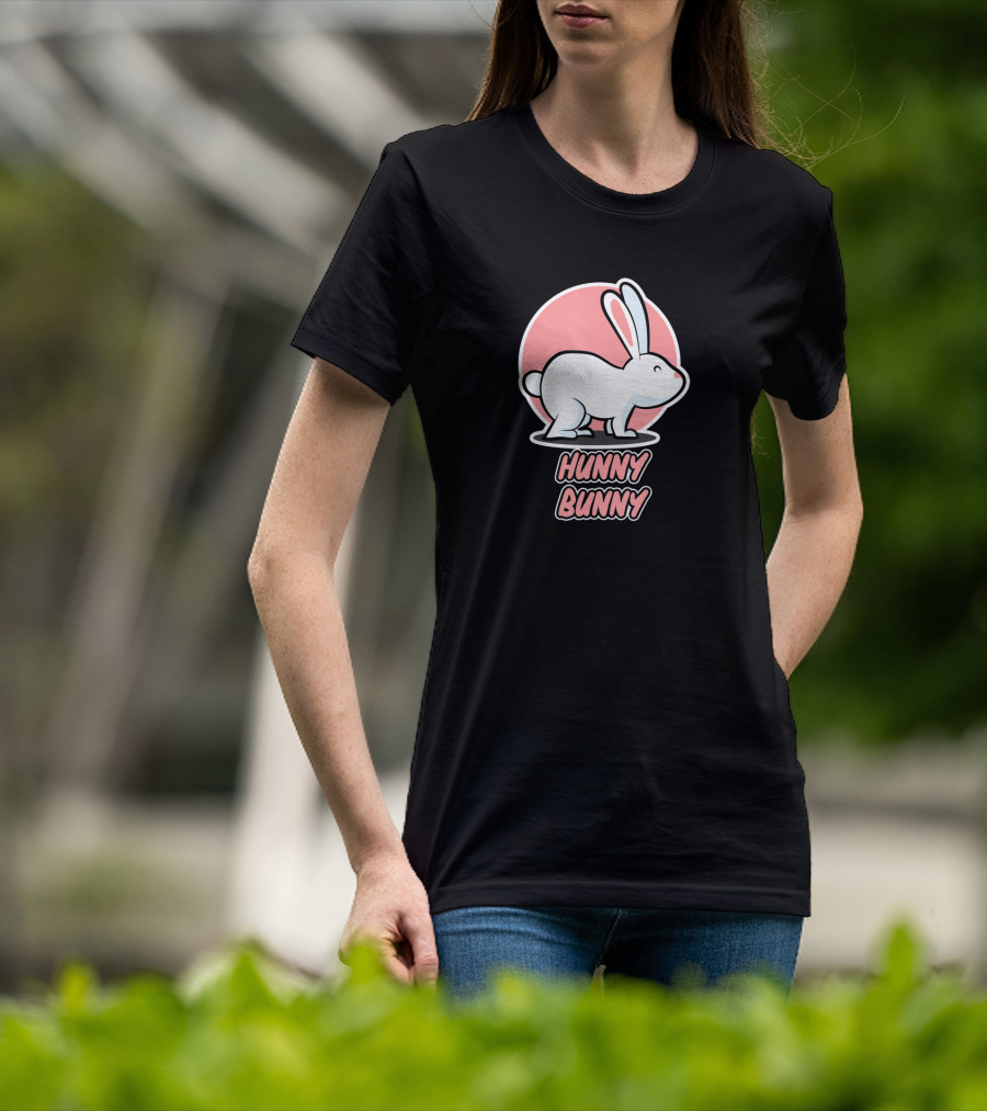 Hunny Bunny Cute Easter Bunny T-Shirt