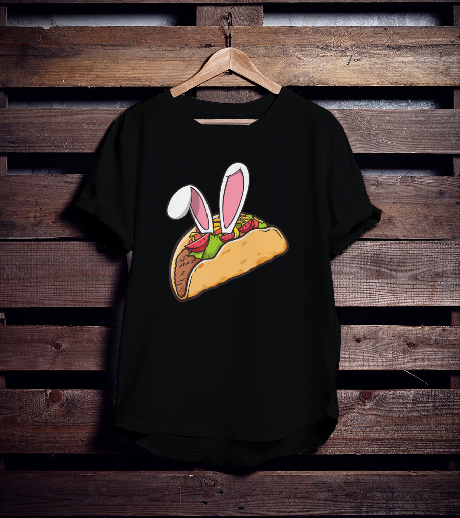 Easter Funny Taco With Bunny Ears T-Shirt