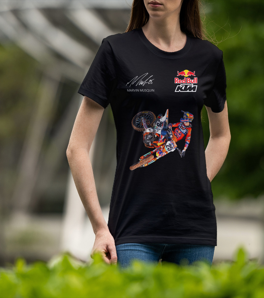 Marvin Musquin Red Bull KTM Racing Action Signature T-Shirt