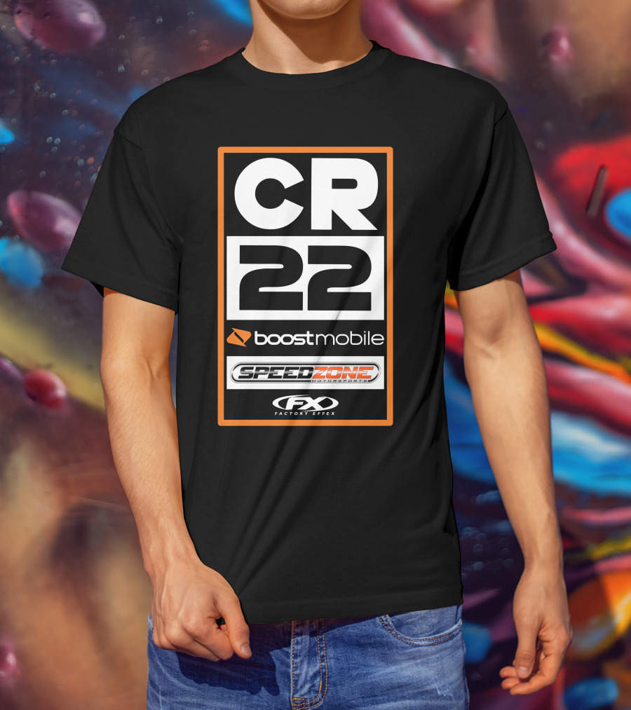 CR22 Boost Mobile Speed Zone FX Factory Effex T-Shirt