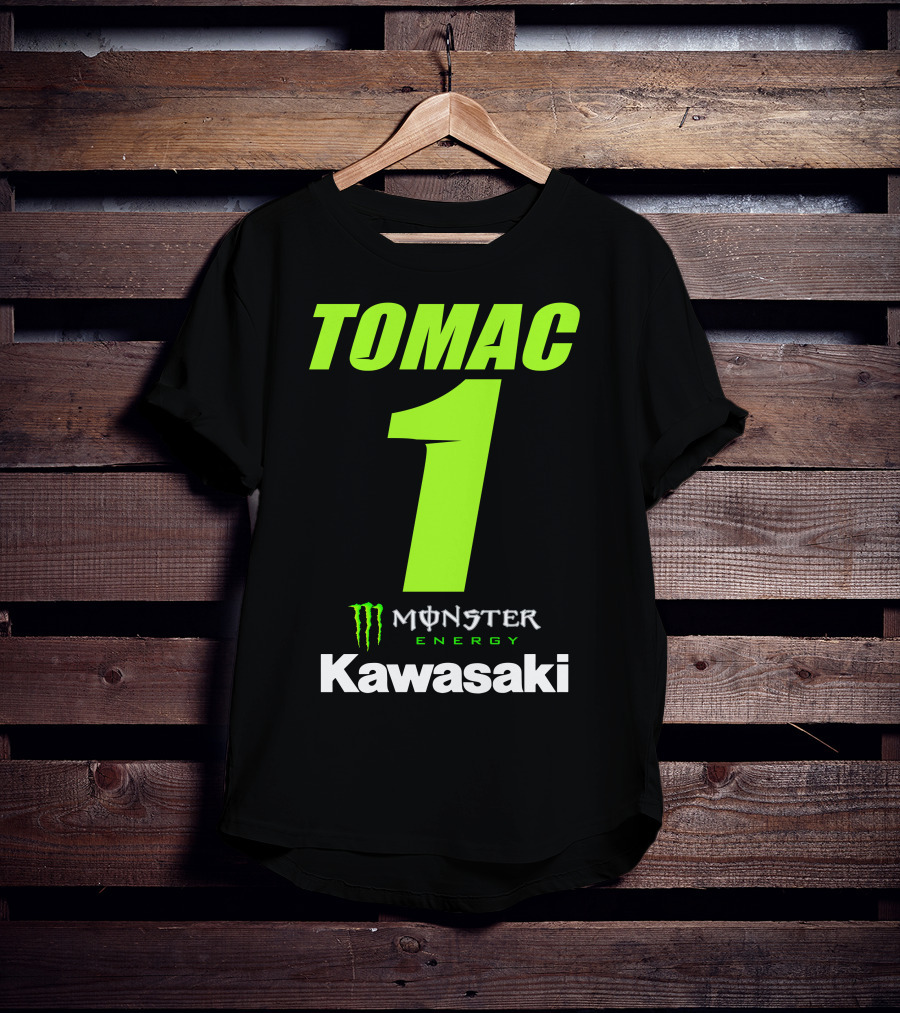 Tomac 1 Monster Energy Kawasaki T-Shirt