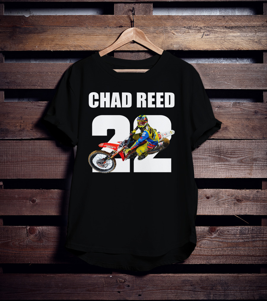 Chad Reed 22 Motocross Racing T-Shirt