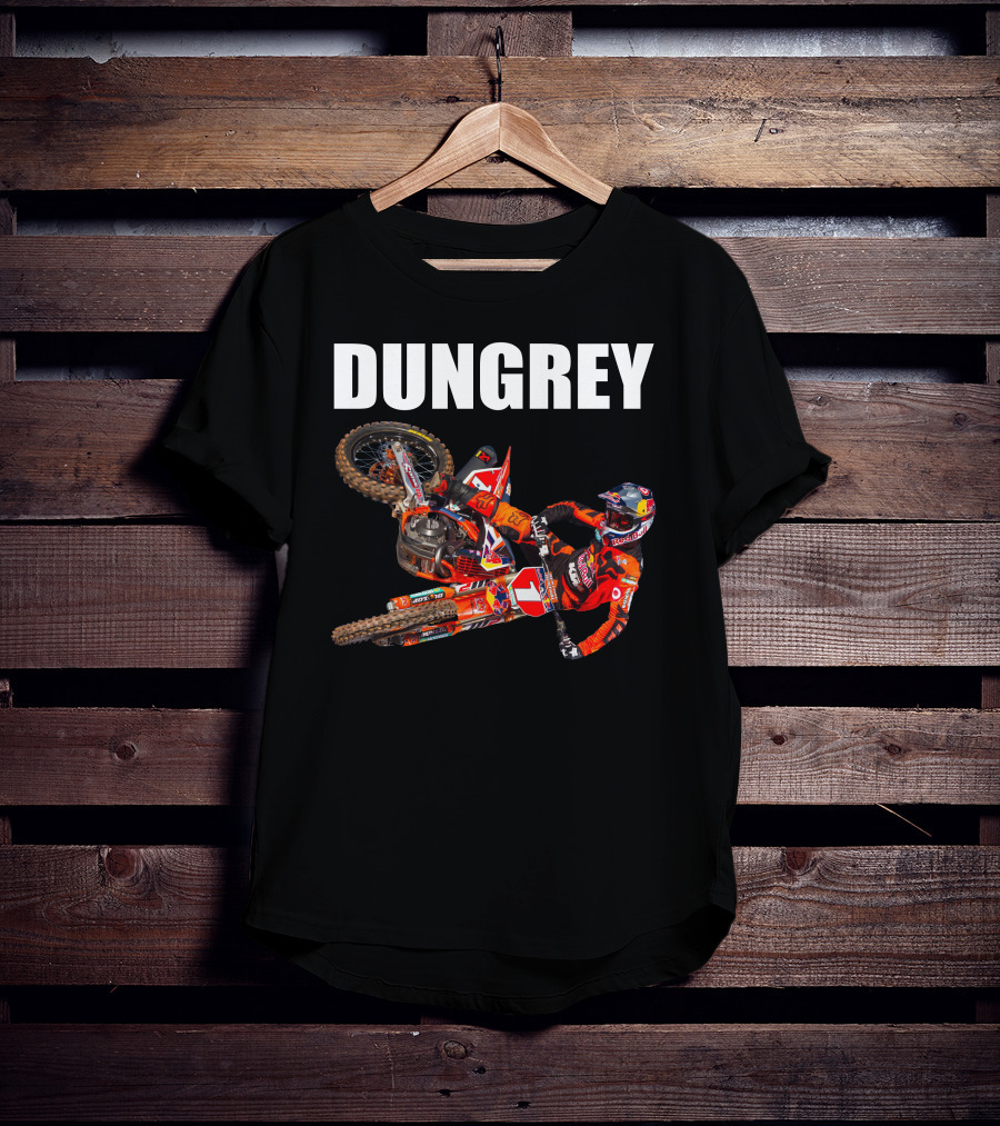 Dungey Motocross Rider Number One Racing Gear T-Shirt