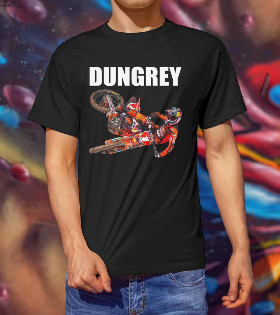 Dungey Motocross Rider Number One Racing Gear T-Shirt