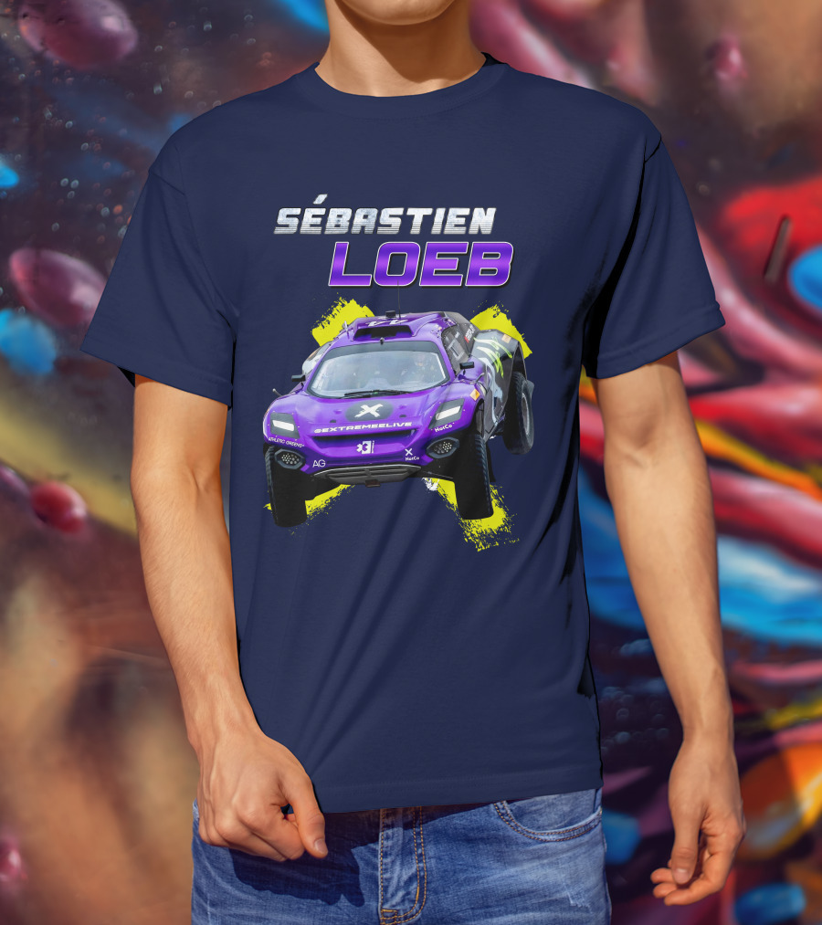 Sébastien Loeb Extreme E X44 Racing Car T-Shirt